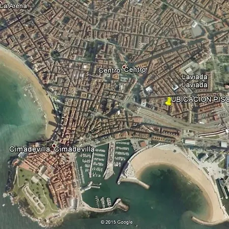 A Un Paso De La Playa, Amplio Apartamento Gijón Exterior foto