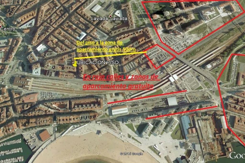 Appartement A Un Paso De La Playa, Amplio Gijón